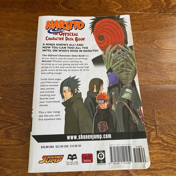 NARUTO The Official Character Data Book - Picture 3 of 3
